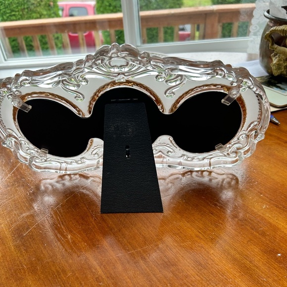 Mikasa Princess Triple Oval Crystal Photo frame - new or like new- - Picture 7 of 9